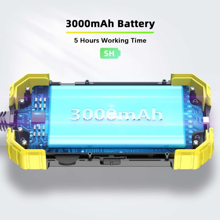 Y19 8mm Single Lens Hand-held Hard-wire Endoscope with 4.3-inch IPS Color LCD Screen, Cable Length:3.5m(Yellow) by buy2fix