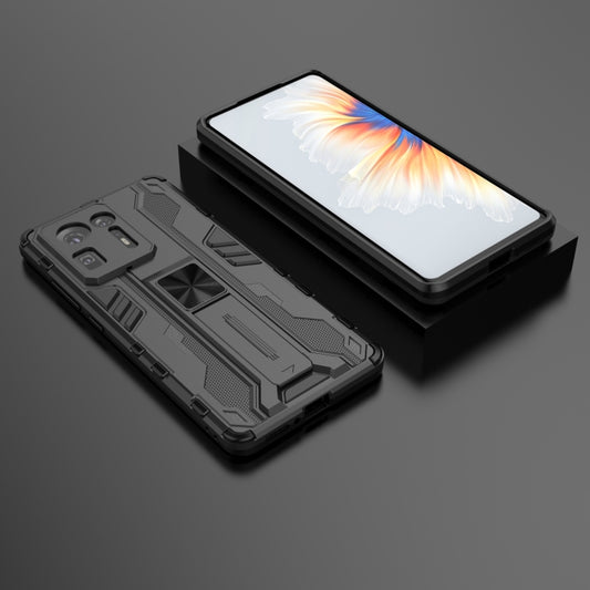 For Xiaomi Mi Mix 4 Supersonic PC + TPU Shock-proof Protective Case with Holder(Black) - Xiaomi Cases by buy2fix | Online Shopping UK | buy2fix