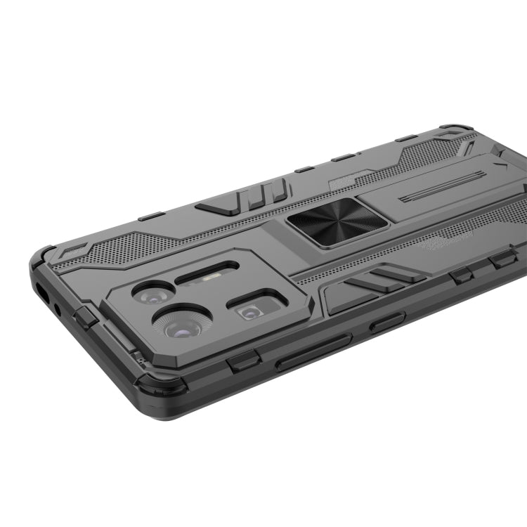 For Xiaomi Mi Mix 4 Supersonic PC + TPU Shock-proof Protective Case with Holder(Black) - Xiaomi Cases by buy2fix | Online Shopping UK | buy2fix