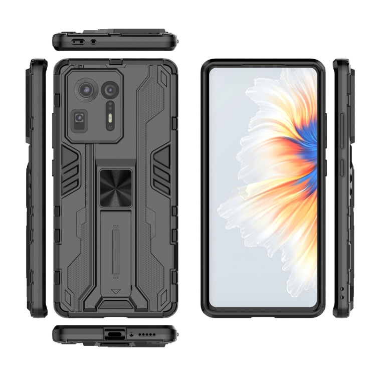 For Xiaomi Mi Mix 4 Supersonic PC + TPU Shock-proof Protective Case with Holder(Black) - Xiaomi Cases by buy2fix | Online Shopping UK | buy2fix