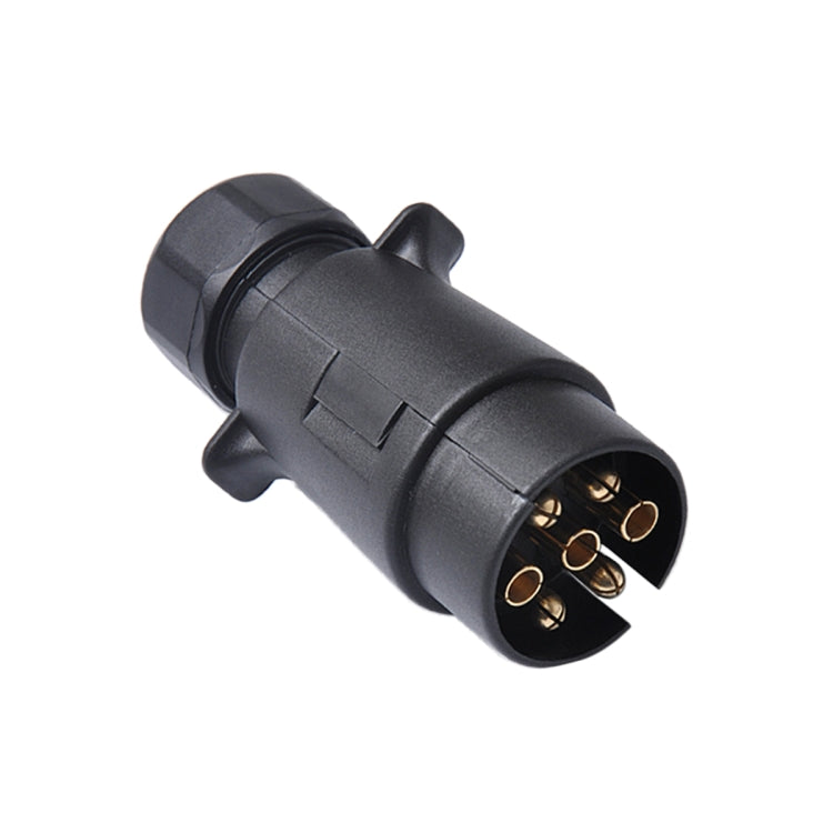 A0226 12V 7-pin Plastic Trailer Connector Socket + Plug EU - Terminal connectors by buy2fix | Online Shopping UK | buy2fix