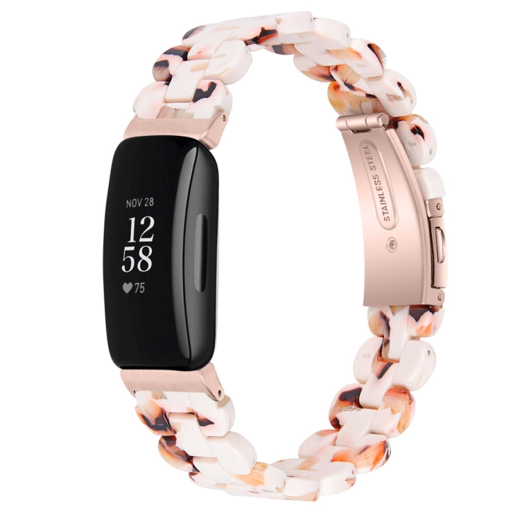 For Fitbit Inspire 2 / Inspire Oval Resin Watch Band(Nougat) by buy2fix