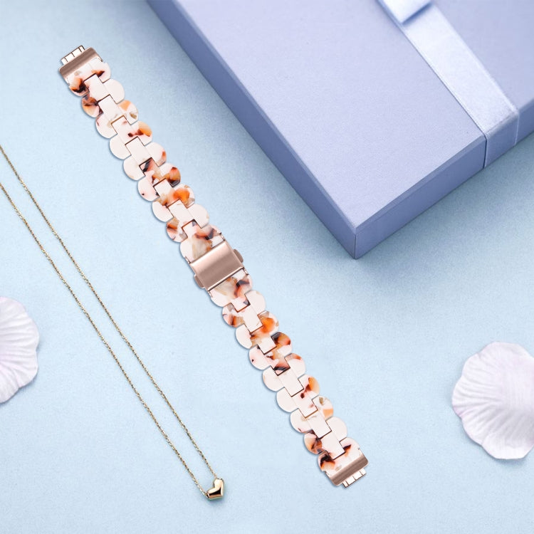 For Fitbit Inspire 2 / Inspire Oval Resin Watch Band(Nougat) by buy2fix