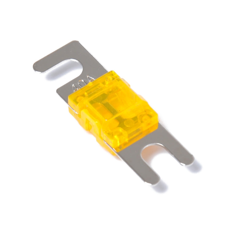 A0302 Dark Orange 5 PCS Car Audio AFS Mini ANL 40A Fuse Nicked Plated - Fuse by buy2fix | Online Shopping UK | buy2fix