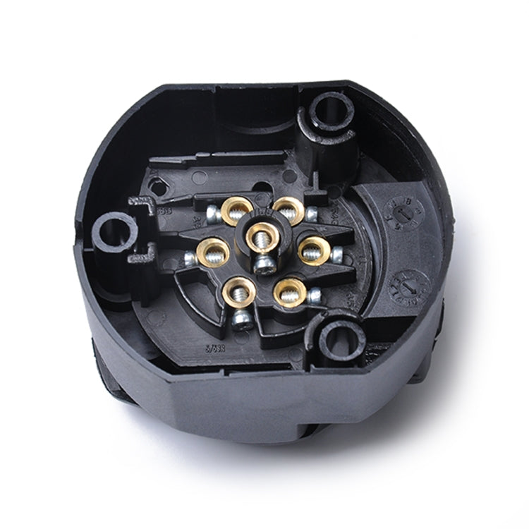 A0364 7 Pins 12N Electrics Converter Trailer Caravan Plug and Socket Adapter Connector - Terminal connectors by buy2fix | Online Shopping UK | buy2fix