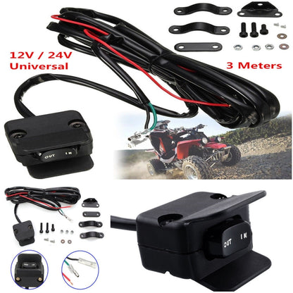 A0398 ATV Thumb Switch Control Cable Motorcycle Switch Handlebar Control Line, Cable Length: 3m - DIY Cables by buy2fix | Online Shopping UK | buy2fix
