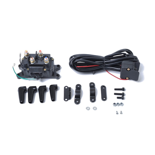 A0399 12V 250A  ATV Electric Winch Relay Heavy Duty Solenoid Contactor with Switch - Relays by buy2fix | Online Shopping UK | buy2fix