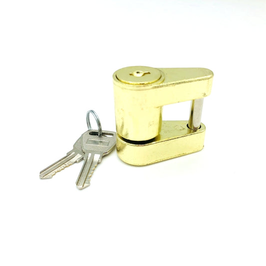 A0444 1/4 inch Trailer Hitch Coupler Lock connector - Locks & Hasps by buy2fix | Online Shopping UK | buy2fix