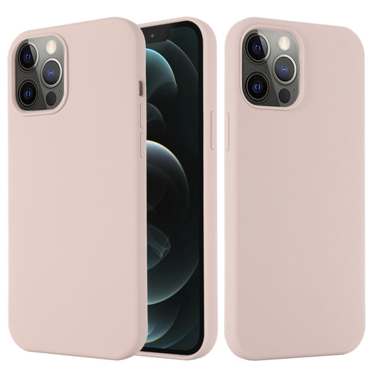 For iPhone 13 Pro Shockproof Silicone Magnetic Magsafe Case (Sand Pink) - iPhone 13 Pro Cases by buy2fix | Online Shopping UK | buy2fix