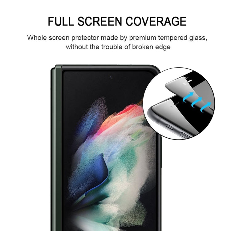 For Samsung Galaxy Z Fold3 5G Full Glue Full Screen Tempered Glass Film - Galaxy Tempered Glass by buy2fix | Online Shopping UK | buy2fix