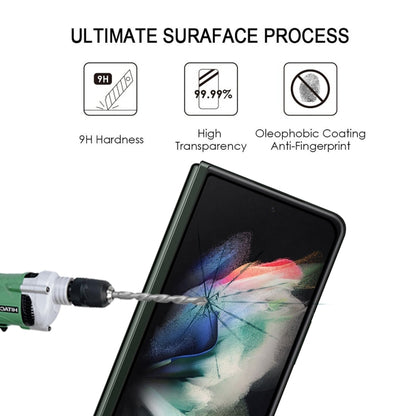 For Samsung Galaxy Z Fold3 5G Full Glue Full Screen Tempered Glass Film - Galaxy Tempered Glass by buy2fix | Online Shopping UK | buy2fix