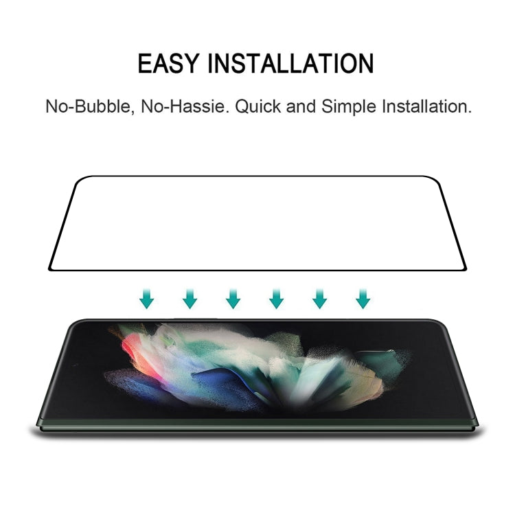 For Samsung Galaxy Z Fold3 5G Full Glue Full Screen Tempered Glass Film - Galaxy Tempered Glass by buy2fix | Online Shopping UK | buy2fix