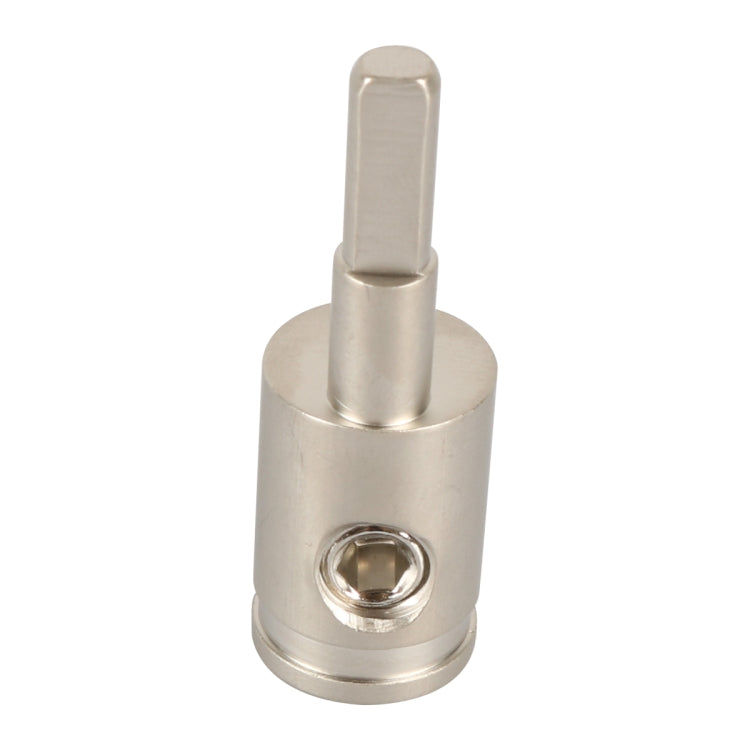 A5678 2 PCS Car Small Size Nickel-plated Brass 4GA to 8GA Audio Terminal Block - Terminal connectors by buy2fix | Online Shopping UK | buy2fix