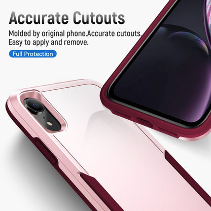 For iPhone XR Pioneer Armor Heavy Duty Shockproof Phone Case(Pink) - More iPhone Cases by buy2fix | Online Shopping UK | buy2fix