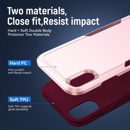 For iPhone XR Pioneer Armor Heavy Duty Shockproof Phone Case(Pink) - More iPhone Cases by buy2fix | Online Shopping UK | buy2fix