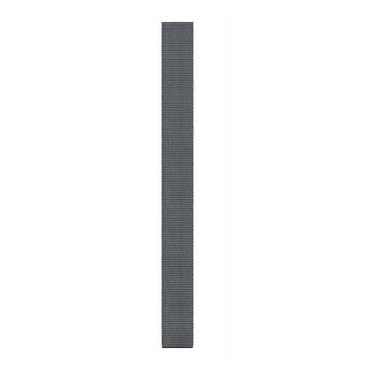 For Garmin Fenix 6X 26mm Knitted Nylon Loop Watch Band(Grey) - Watch Bands by buy2fix | Online Shopping UK | buy2fix