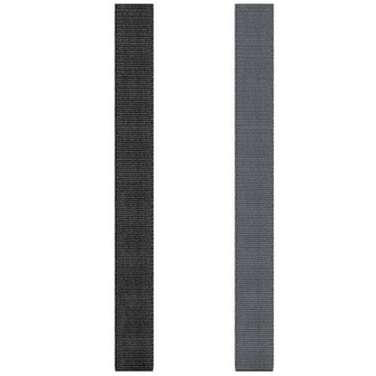 For Garmin Fenix 6X 26mm Knitted Nylon Loop Watch Band(Grey) - Watch Bands by buy2fix | Online Shopping UK | buy2fix