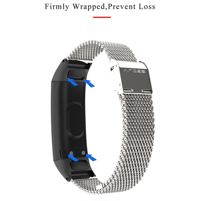 For Honor Band 4 / 5 MIJOBS Milan Stainless Steel Metal Buckle Watch Band(Gold) by MIJOBS