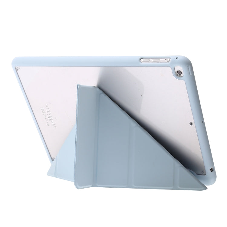 Deformation Acrylic Smart Leather Tablet Case For iPad 9.7 2017 / 2018 / Air / Air 2 / Pro 9.7(Baby Blue) - iPad 9.7 (2018) & (2017) Cases by buy2fix | Online Shopping UK | buy2fix