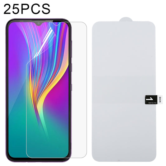 For Infinix Smart 4 / X653 25 PCS Full Screen Protector Explosion-proof Hydrogel Film - Infinix Tempered Glass by buy2fix | Online Shopping UK | buy2fix
