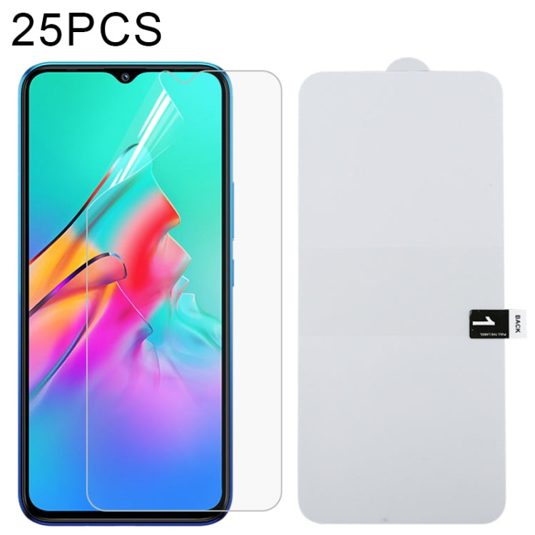For Infinix Smart 5 25 PCS Full Screen Protector Explosion-proof Hydrogel Film - Infinix Tempered Glass by buy2fix | Online Shopping UK | buy2fix