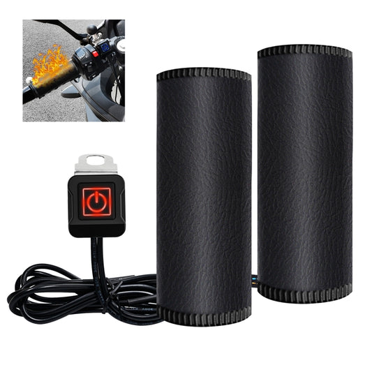 ZH-1314A1 Strap Type Motorcycle 12V Heating Handle SAE Port Quick Installation and Removal Handle - Grips by buy2fix | Online Shopping UK | buy2fix