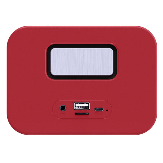 New Rixing NR-102 Mini TWS Bluetooth Speaker(Red)
