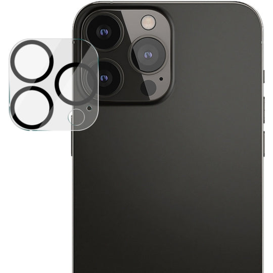 Pour iPhone 13 Pro / 13 Pro Max IMAK Objectif de caméra arrière intégré Film en verre trempé avec capuchon d'objectif