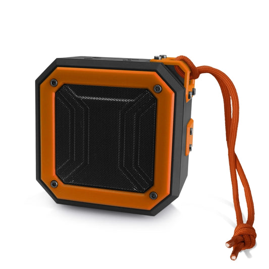 New Rixing NR-103 Mini TWS Bluetooth Speaker with Lanyard(Orange) - Desktop Speaker by NewRixing | Online Shopping UK | buy2fix