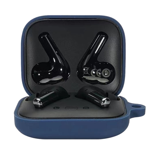 For OnePlus Buds Pro Silicone Anti-fall Wireless Earphone Protective Case(Dark Blue)