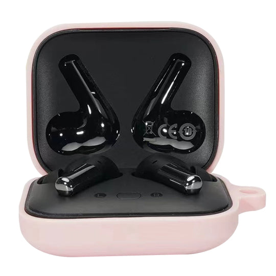 For OnePlus Buds Pro Silicone Anti-fall Wireless Earphone Protective Case(Pink)