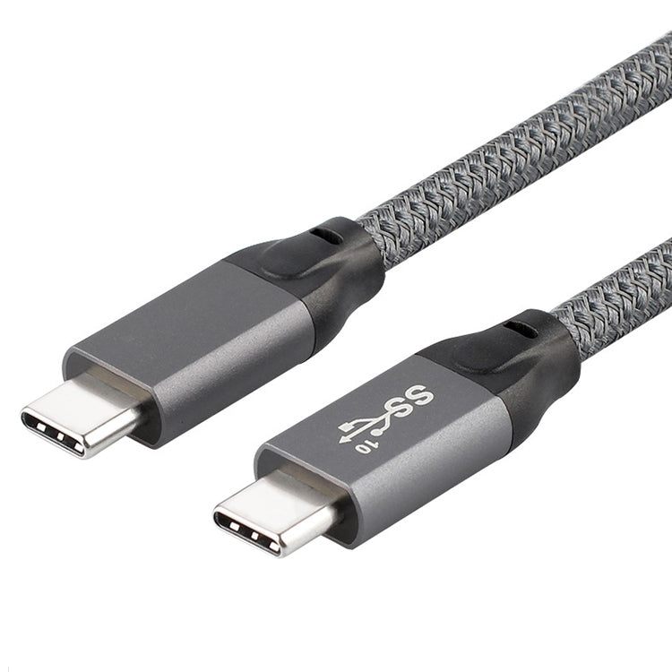 100W USB-C / Type-C Male to USB-C / Type-C Male Full-function Data Cable with E-mark, Cable Length:0.5m by buy2fix