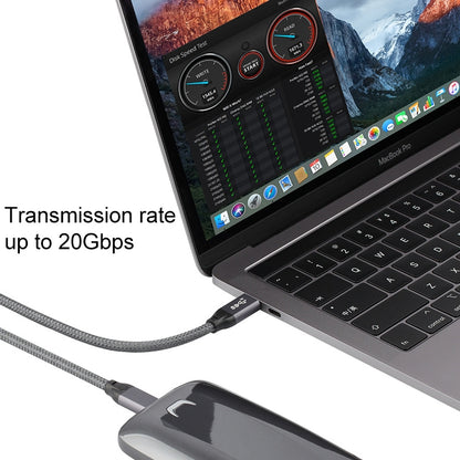 100W USB-C / Type-C Male to USB-C / Type-C Male Full-function Data Cable with E-mark, Cable Length:0.5m by buy2fix