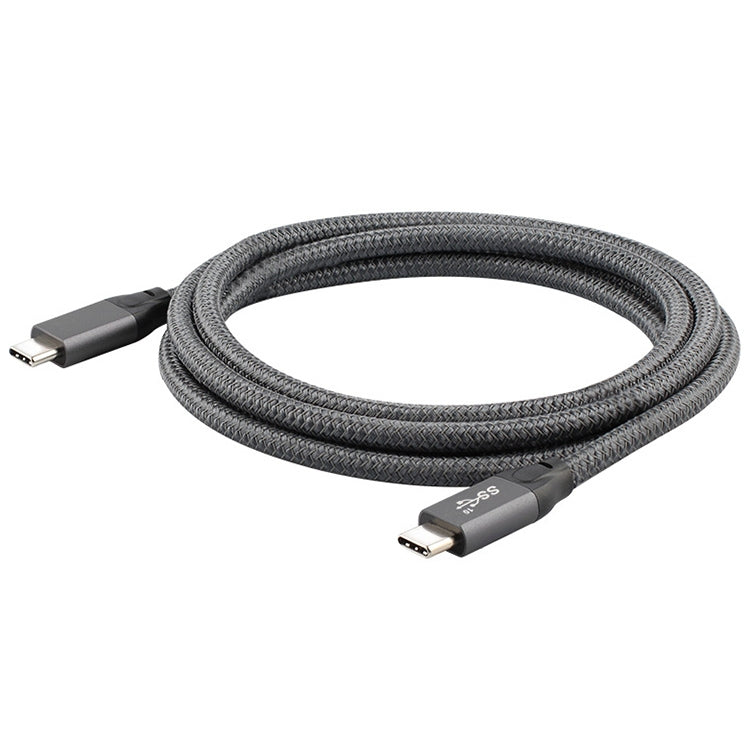 100W USB-C / Type-C Male to USB-C / Type-C Male Full-function Data Cable with E-mark, Cable Length:1.5m by buy2fix