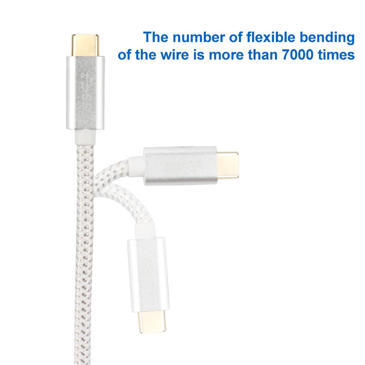 USB-C / Type-C Male to USB-C / Type-C Male Full-function Data Cable, Cable Length:1m by buy2fix