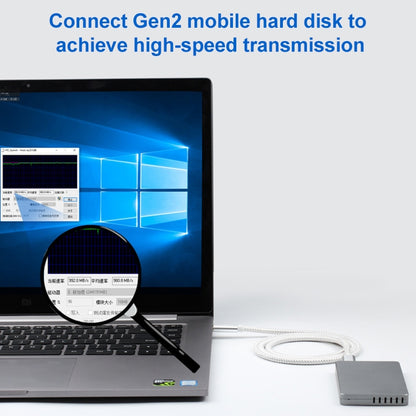 USB-C / Type-C Male to USB-C / Type-C Male Full-function Data Cable, Cable Length:1m by buy2fix