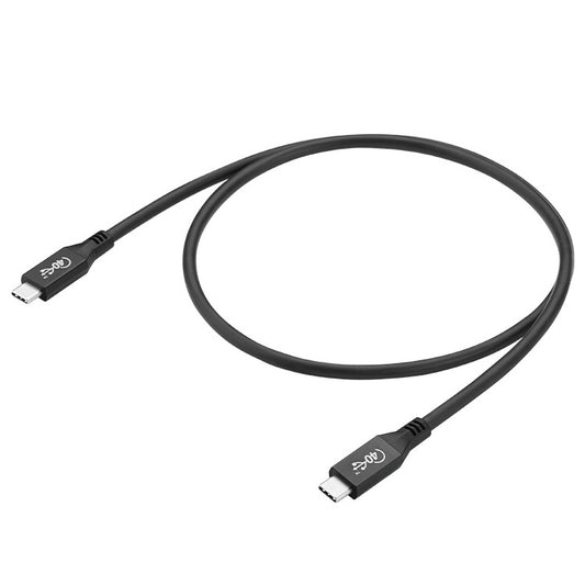 100W USB-C / Type-C 4.0 Male to USB-C / Type-C 4.0 Male Full-function Data Cable for Thunderbolt 3, Cable Length:1m by buy2fix