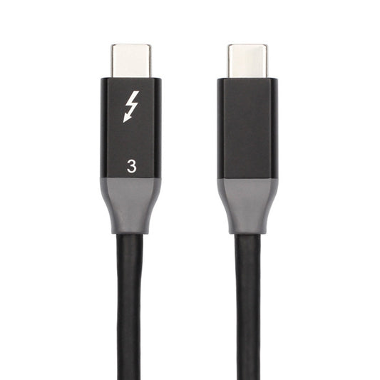 100W USB-C / Type-C 4.0 Male to USB-C / Type-C 4.0 Male Two-color Full-function Data Cable for Thunderbolt 3, Cable Length:1.22m by buy2fix