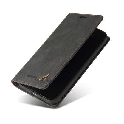 For Xiaomi Poco X3 NFC Skin Feel Anti-theft Brush Horizontal Flip Leather Case with Holder & Card Slots & Wallet(Black) - Xiaomi Cases by buy2fix | Online Shopping UK | buy2fix