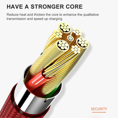 ADC-001 3A USB to Micro USB Weave Fast Charging Data Cable, Length:1m(Black) by buy2fix