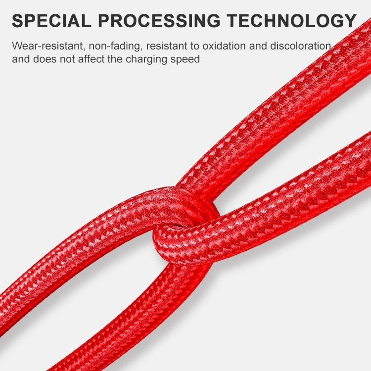 ADC-001 3A USB to Micro USB Weave Fast Charging Data Cable, Length:1m(Black) by buy2fix