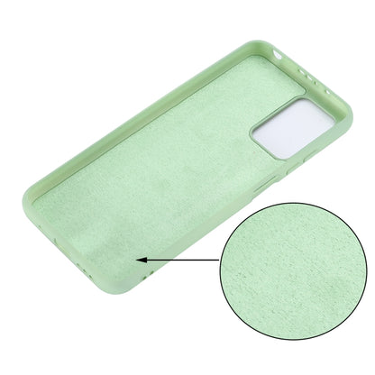 For Xiaomi Redmi 10 Solid Color Liquid Silicone Dropproof Full Coverage Protective Case(Green) by buy2fix