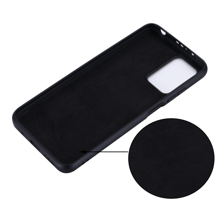 For Xiaomi Redmi 10 Solid Color Liquid Silicone Dropproof Full Coverage Protective Case(Black) by buy2fix