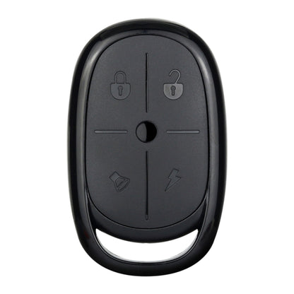AK-K2000812 4-button Copy Style Electric Barrier Garage Door Battery Car Key Remote Controller, Frequency:315MHZ(Black) - Universal by buy2fix | Online Shopping UK | buy2fix