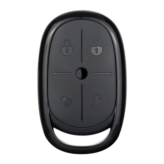 AK-K2000812 4-button Copy Style Electric Barrier Garage Door Battery Car Key Remote Controller, Frequency:315MHZ(Black) - Universal by buy2fix | Online Shopping UK | buy2fix