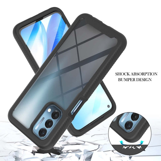 For OPPO A54 5G / A74 5G / A93 5G / OnePlus Nord N200 5G Starry Sky Full Body Hybrid Shockproof Phone Case(Black) - OnePlus Cases by buy2fix | Online Shopping UK | buy2fix