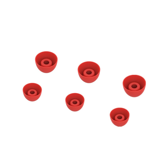 For Samsung Galaxy Buds2 Wireless Earphone Silicone Earplug Sleeve Ear Cap Earmuffs(Red) - Anti-dust & Ear Caps by buy2fix | Online Shopping UK | buy2fix