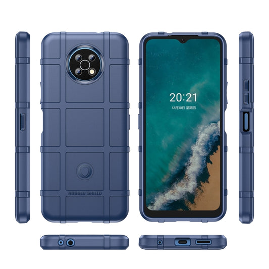 For Nokia G50 Full Coverage Shockproof TPU Case(Blue) by buy2fix