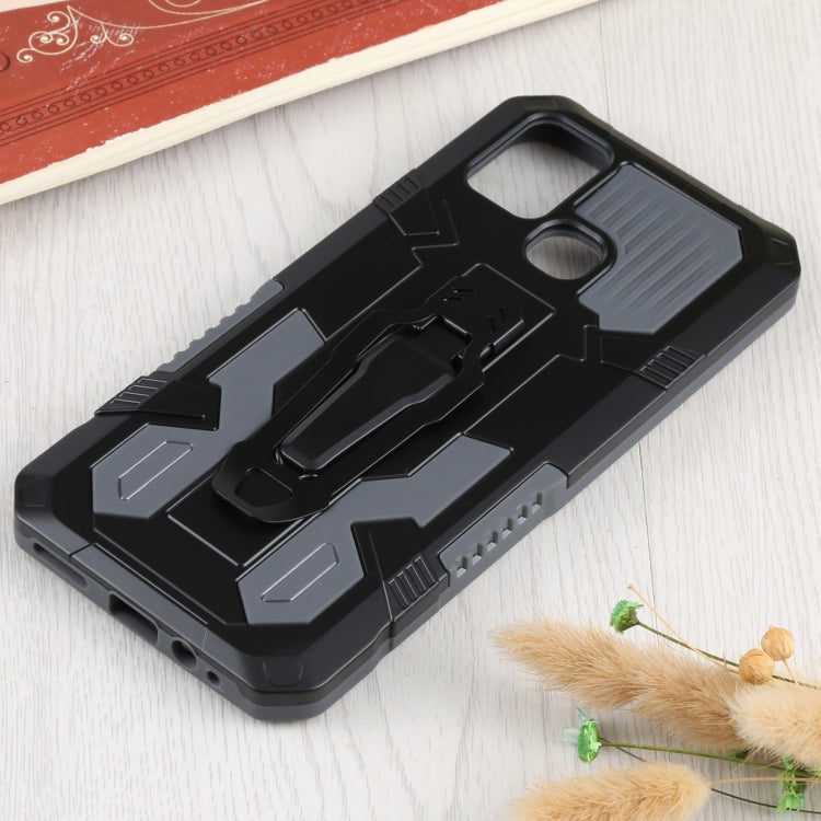 For Infinix Smart 5 Armor Warrior Shockproof PC + TPU Protective Case(Grey) - More Brand by buy2fix | Online Shopping UK | buy2fix