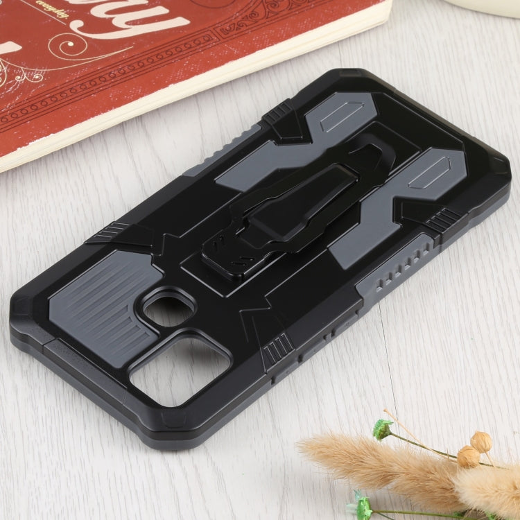 For Infinix Smart 5 Armor Warrior Shockproof PC + TPU Protective Case(Grey) - More Brand by buy2fix | Online Shopping UK | buy2fix